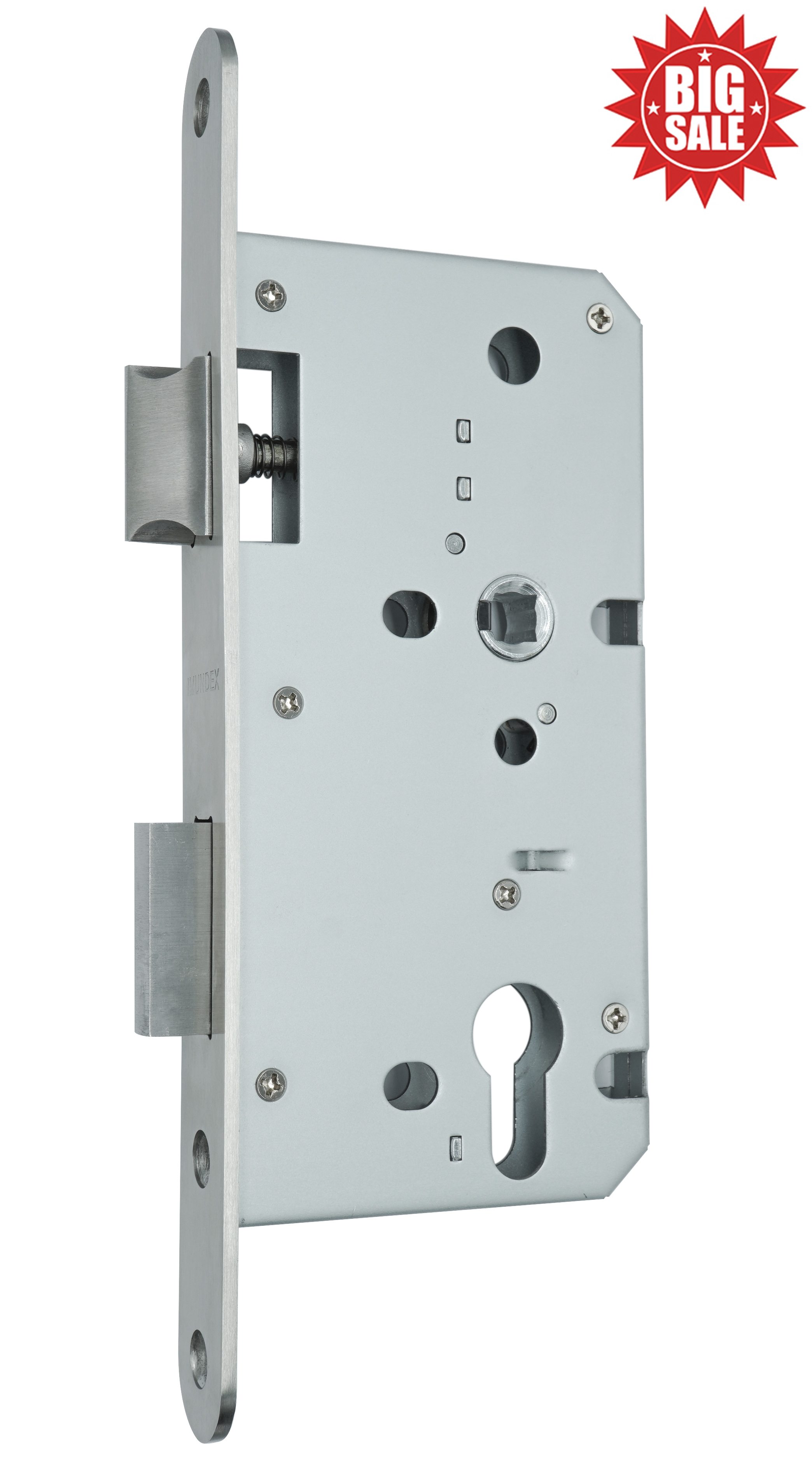 Mortise lock for profile cylinder
