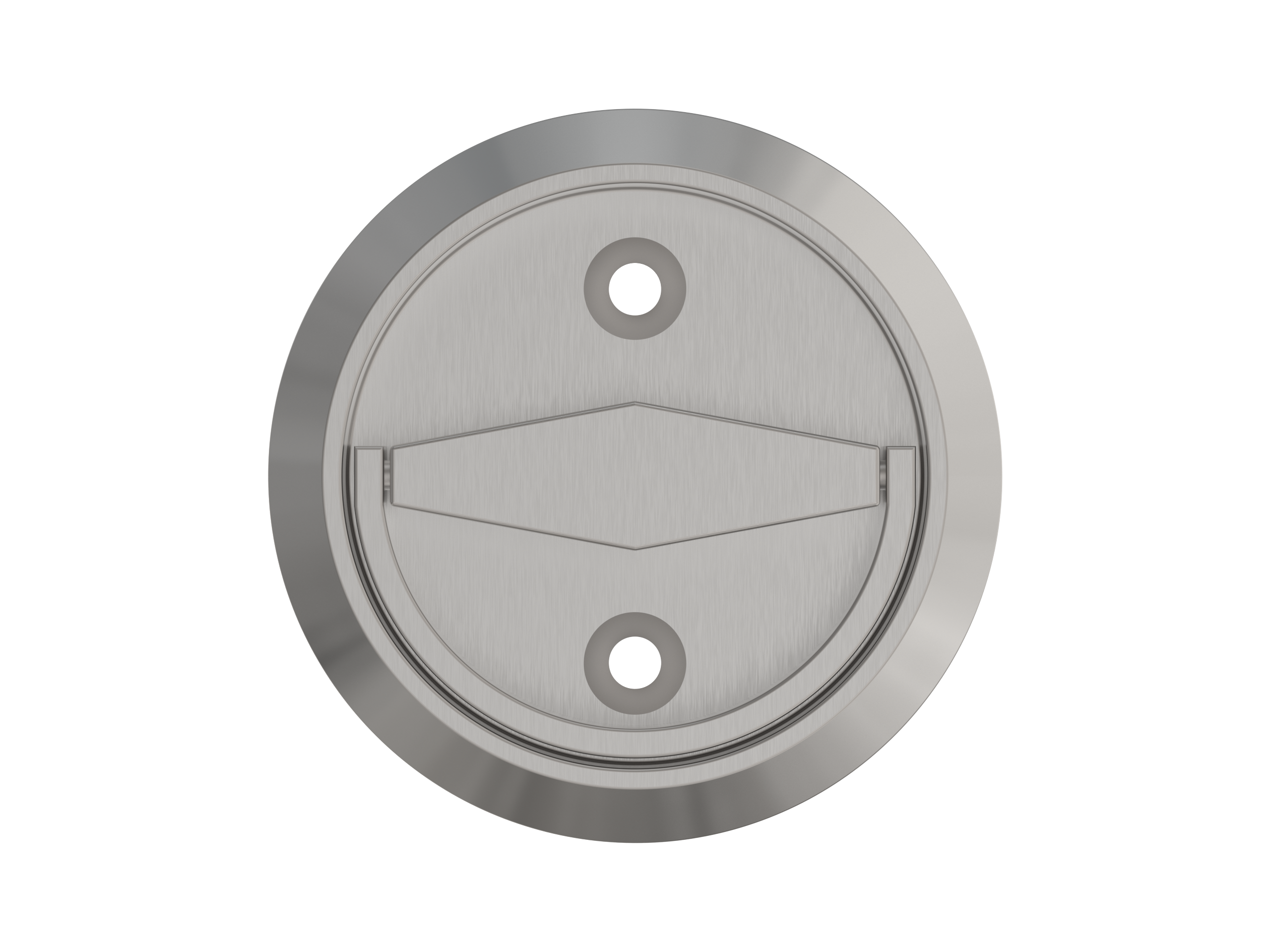 Flush ring pull handle