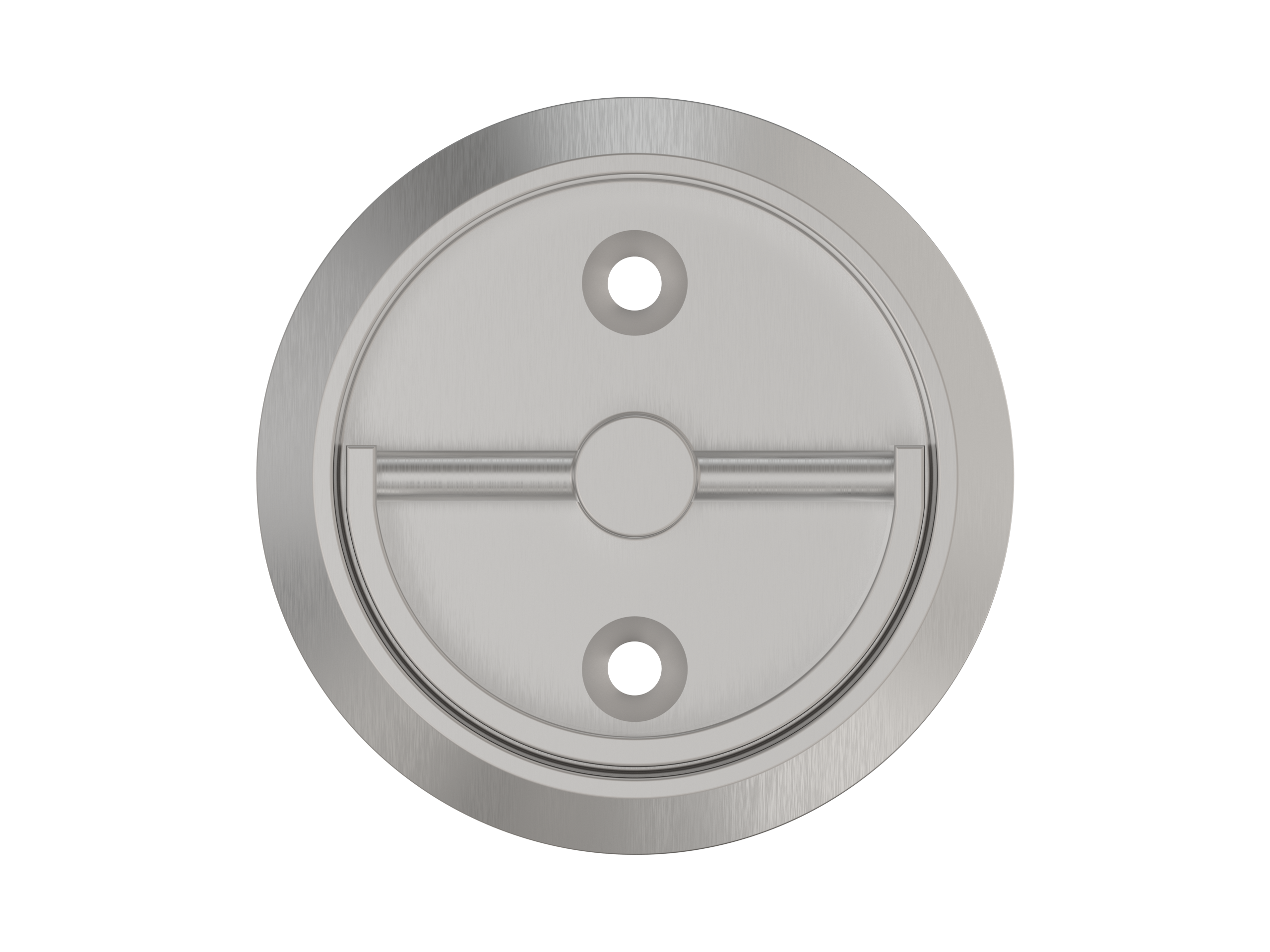 Flush ring pull handle