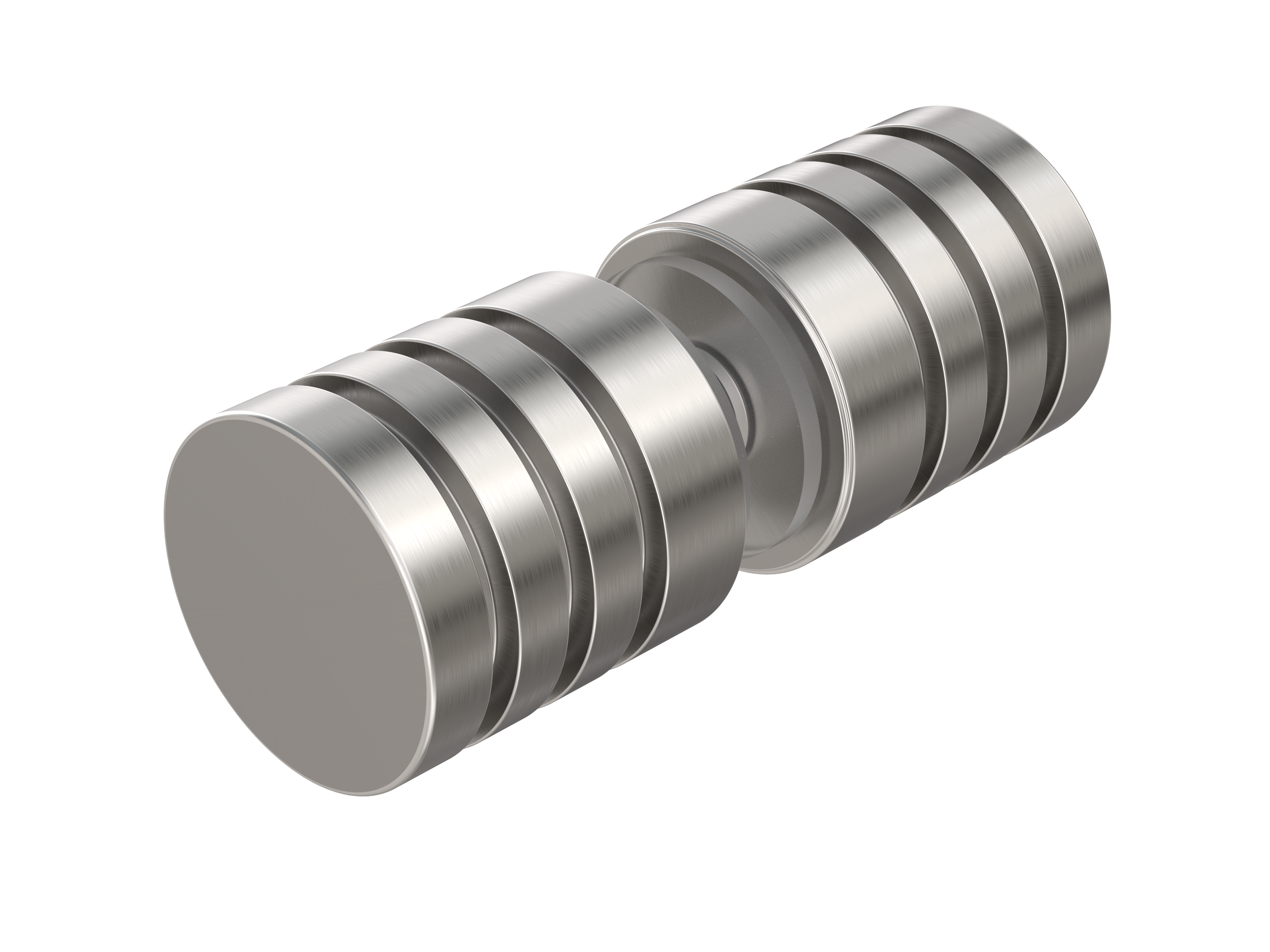 Back to back knob