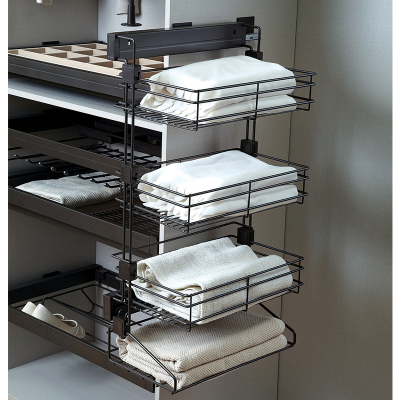 4 Layers Storage Rack - Mocca Color