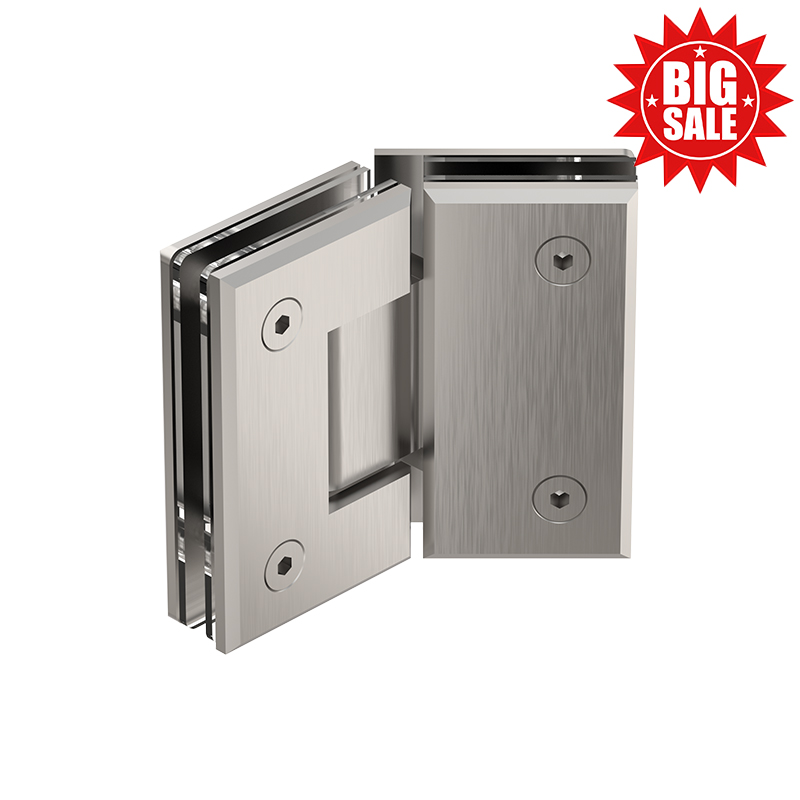 135º glass-glass hinge, SS304