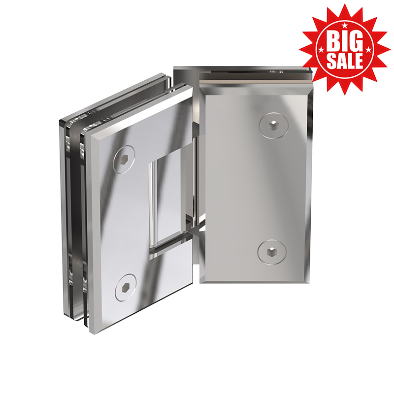 135º glass-glass hinge, SS304