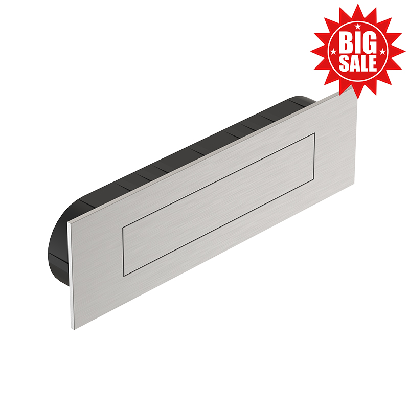 Flush handle with cover, SS304