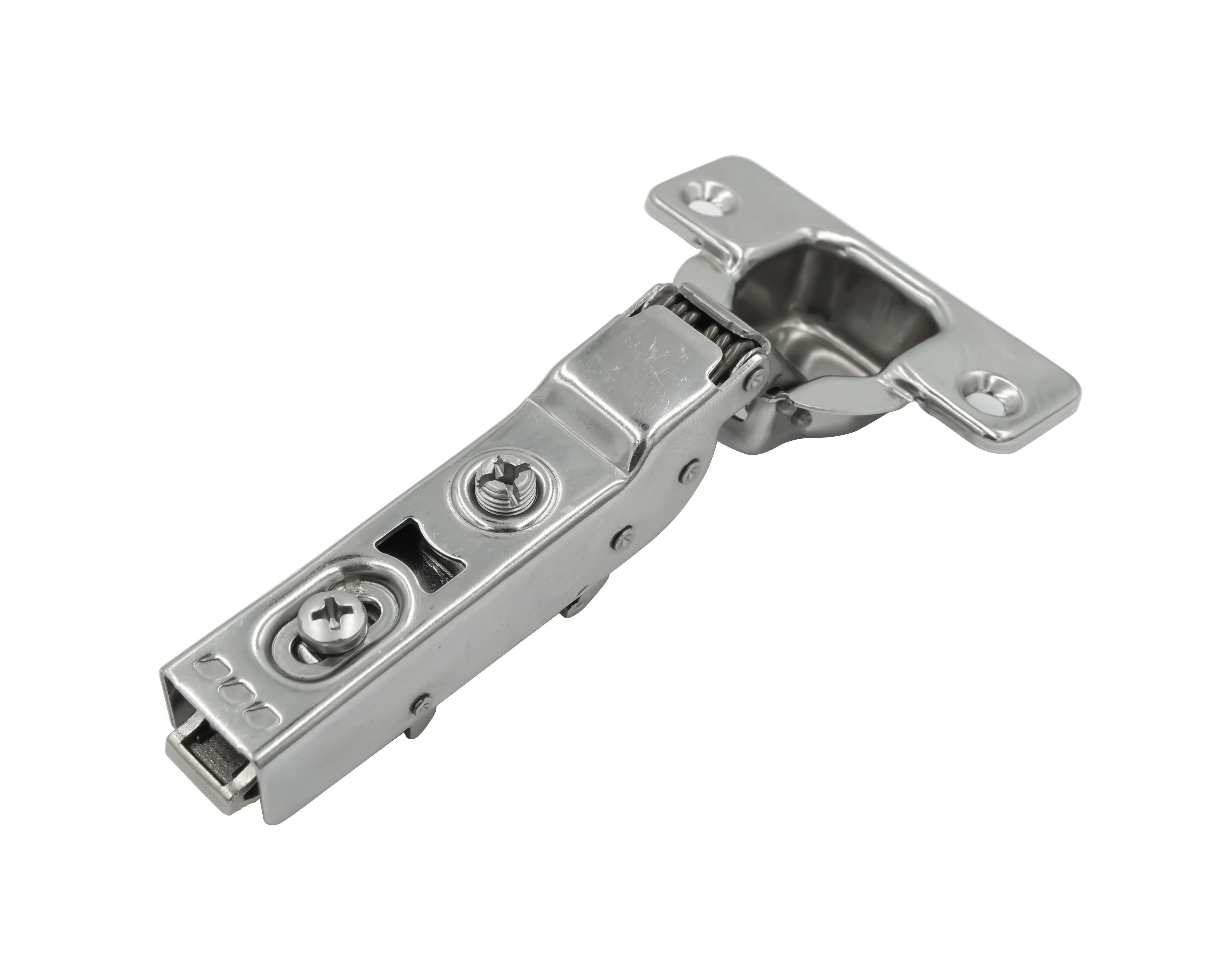 Bản lề cài giảm chấn SS304_105 độ_Trùm nửa