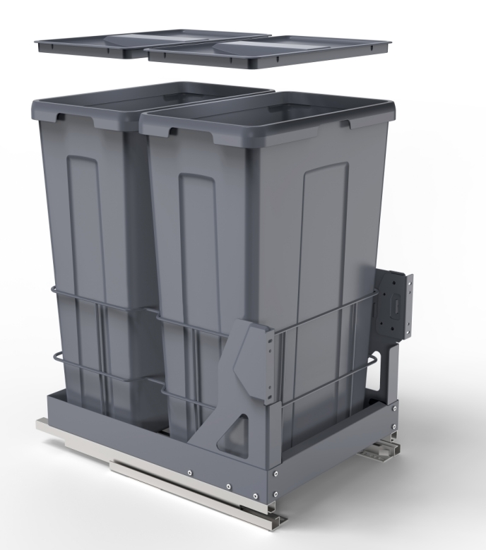 Bộ Thùng Rác Cho Tủ Cánh Kéo 450mm