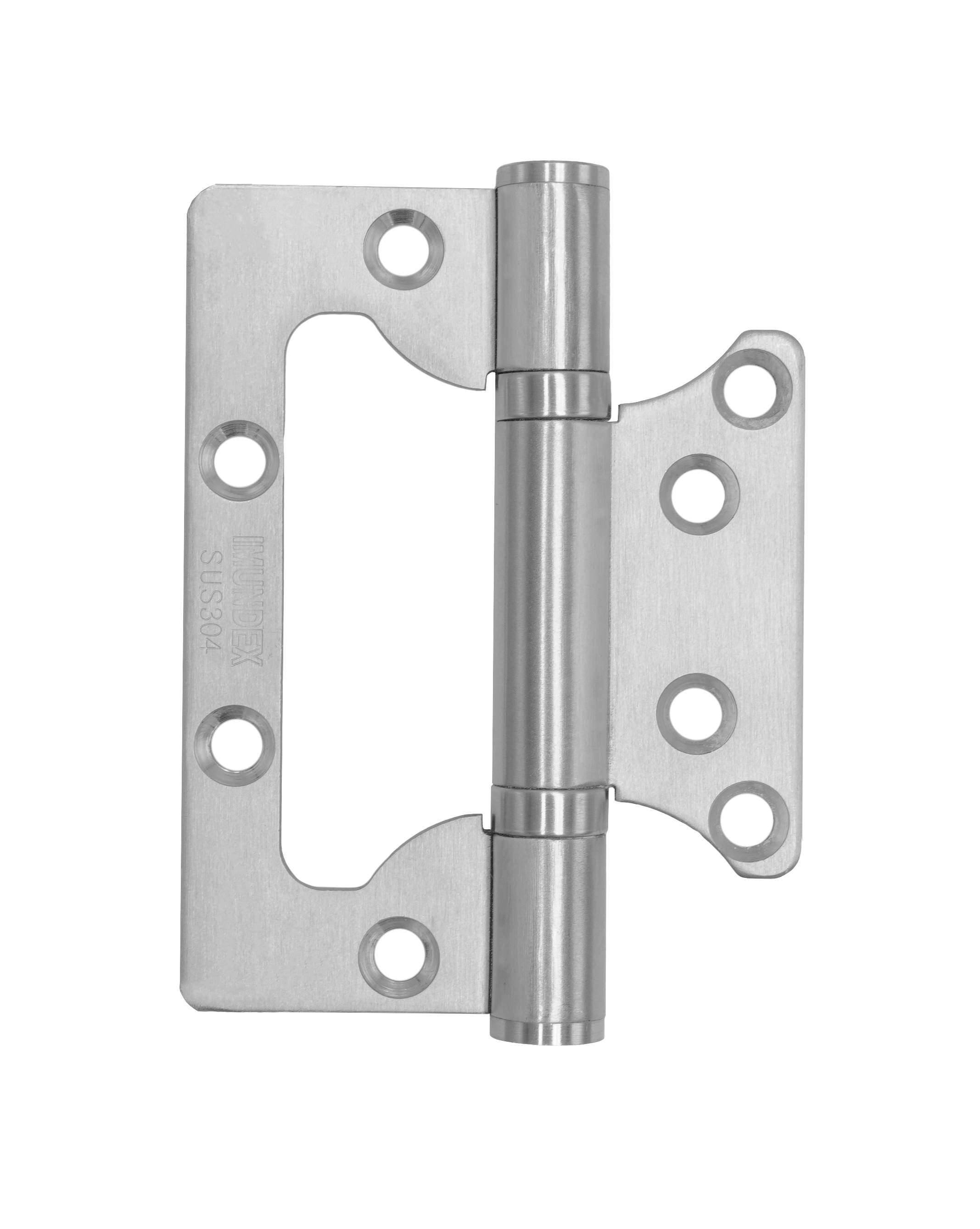 Flush hinge with large size