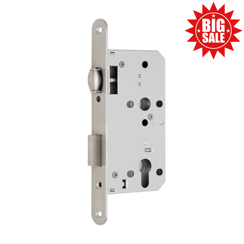 Roller latch & deadbolt mortise lock