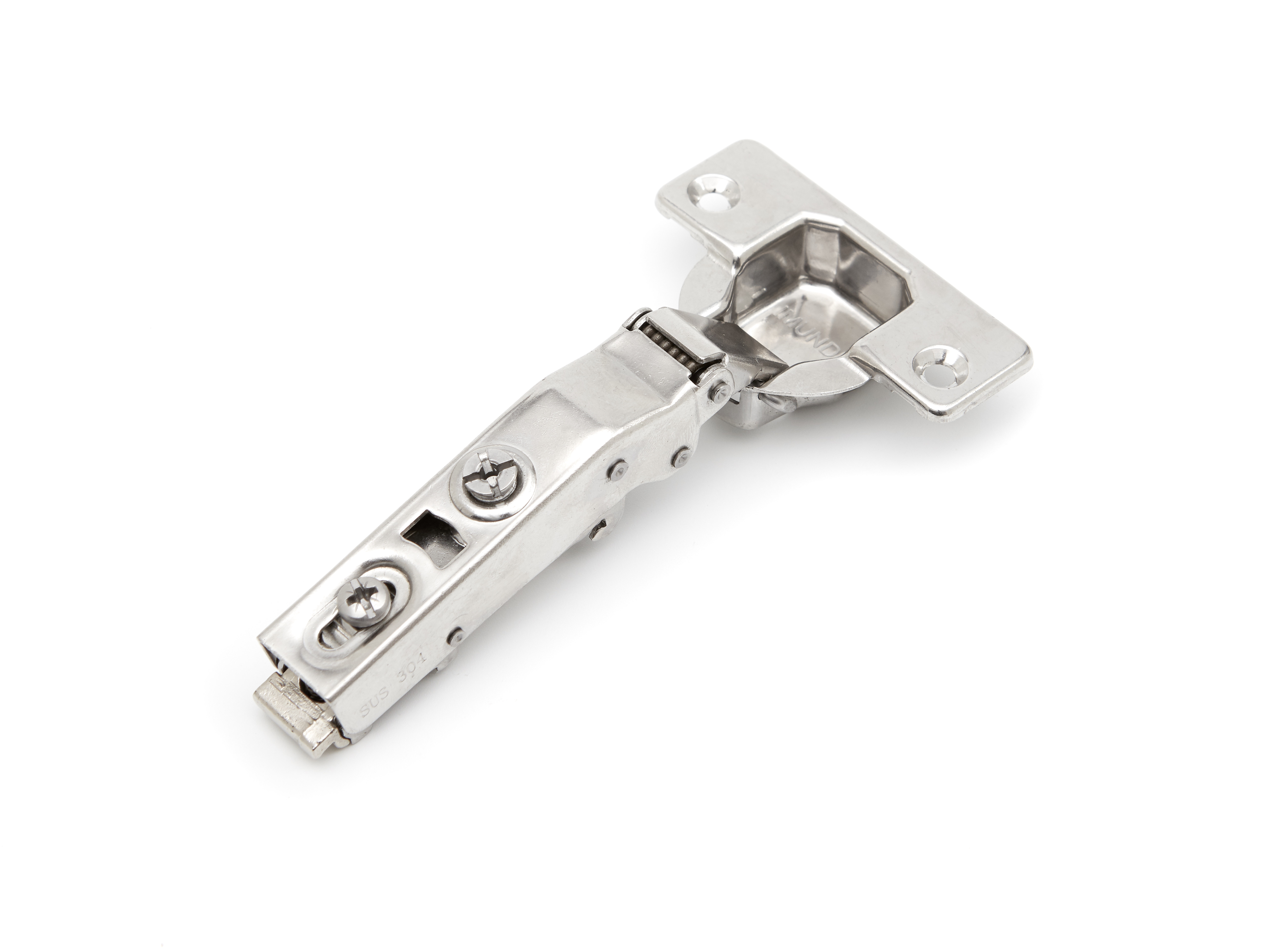 Clip-on soft closing SS304 hinge 105 degree_Full overlay