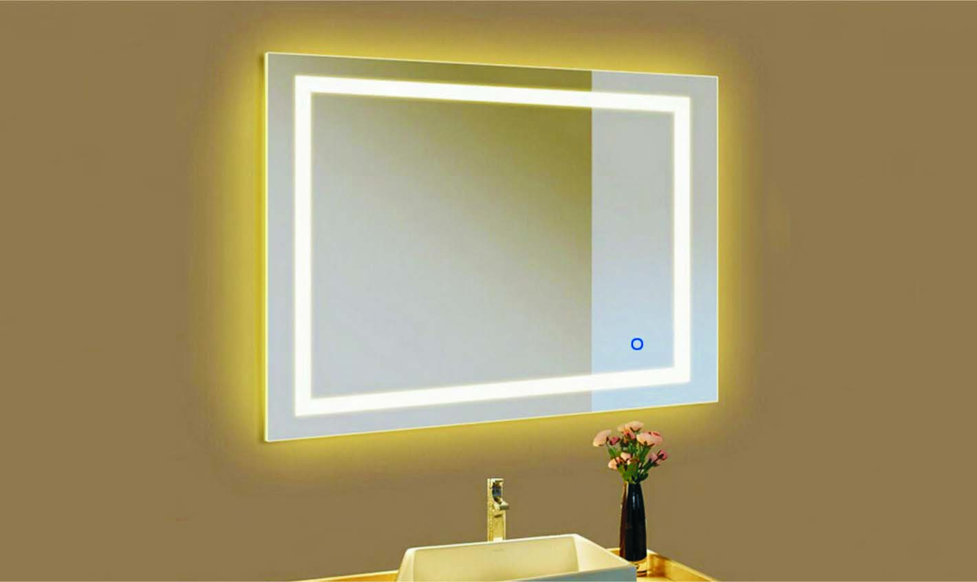 Mirror touch sensor